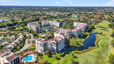 Experience the luxury of this spacious 3bed/2.5bath condo in on Boca Pointe Country Club in Florida - for sale on GolfHomes.com, golf home, golf lot