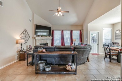 Welcome to this stunning 4-bedroom, 2.5-bathroom home nestled in on Canyon Springs Golf Club in Texas - for sale on GolfHomes.com, golf home, golf lot