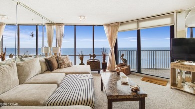 This expansive, Gulf-front two-bedroom, two-bathroom condominium on Edgewater Beach Resort in Florida - for sale on GolfHomes.com, golf home, golf lot