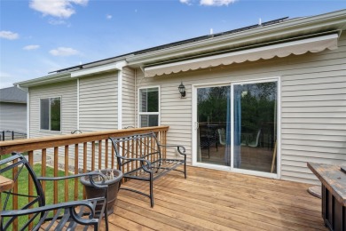 This beautiful Eco friendly ranch home features an inviting open on Woodland Hills Golf in Iowa - for sale on GolfHomes.com, golf home, golf lot