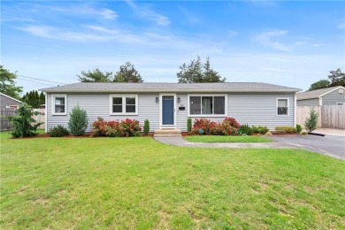 Welcome to this beautifully renovated 3 bedroom, 1.5 bath ranch on Potowomut Golf Club in Rhode Island - for sale on GolfHomes.com, golf home, golf lot