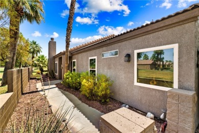 Nestled between the majestic backdrop of golf course greens and on Mojave Resort Golf Club in Nevada - for sale on GolfHomes.com, golf home, golf lot