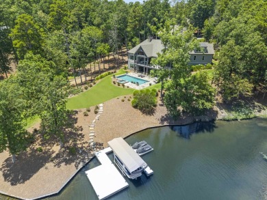 Luxury Lakefront Home with Private Max Dock, Lakeside Pool on Reynolds Lake Oconee - The Oconee in Georgia - for sale on GolfHomes.com, golf home, golf lot
