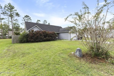 Located in desirable Boiling Spring Lakes, this three bedroom on The Lakes Country Club in North Carolina - for sale on GolfHomes.com, golf home, golf lot