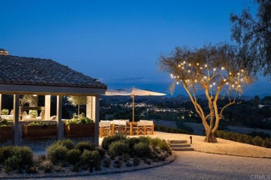 A masterful expression of timeless French country elegance on Rancho Santa Fe Golf Club in California - for sale on GolfHomes.com, golf home, golf lot