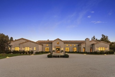 A masterful expression of timeless French country elegance on Rancho Santa Fe Golf Club in California - for sale on GolfHomes.com, golf home, golf lot