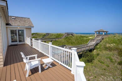 WOW Oceanfront Featuring NEW exterior siding, composite decking on Nags Head Golf Links in North Carolina - for sale on GolfHomes.com, golf home, golf lot