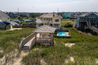 WOW Oceanfront Featuring NEW exterior siding, composite decking on Nags Head Golf Links in North Carolina - for sale on GolfHomes.com, golf home, golf lot