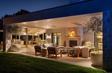 Some homes are beautiful. Some homes are impressive.  And then on Rancho Santa Fe Golf Club in California - for sale on GolfHomes.com, golf home, golf lot