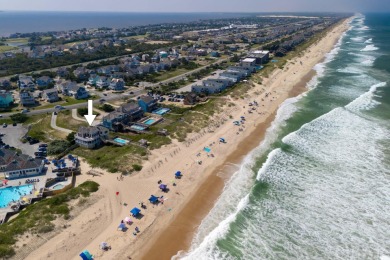 WOW Oceanfront Featuring NEW exterior siding, composite decking on Nags Head Golf Links in North Carolina - for sale on GolfHomes.com, golf home, golf lot