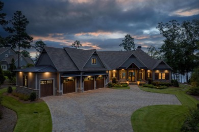 STUNNING LAKEFRONT LIVING AWAITS YOU! This bespoke custom on Reynolds Lake Oconee - The Oconee in Georgia - for sale on GolfHomes.com, golf home, golf lot