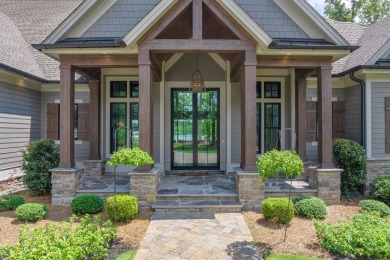 STUNNING LAKEFRONT LIVING AWAITS YOU! This bespoke custom on Reynolds Lake Oconee - The Oconee in Georgia - for sale on GolfHomes.com, golf home, golf lot