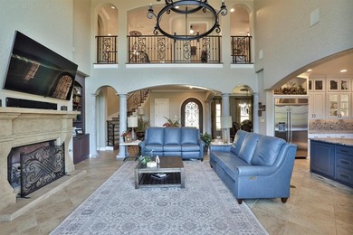 This stunning, updated custom Mediterranean home is located in on Mira Vista Country Club in Texas - for sale on GolfHomes.com, golf home, golf lot