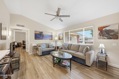 Welcome home to this beautiful, recently remodeled home with a on Stardust Golf Course in Arizona - for sale on GolfHomes.com, golf home, golf lot