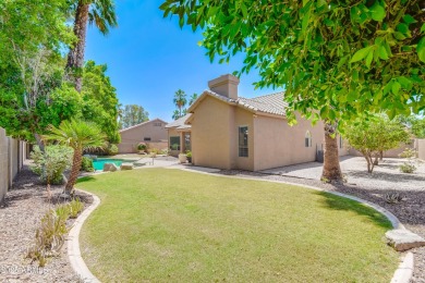 WOW - Oversized North/South facing lot with heated pool, soaring on Oakwood Golf Club  in Arizona - for sale on GolfHomes.com, golf home, golf lot