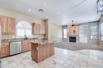 WOW - Oversized North/South facing lot with heated pool, soaring on Oakwood Golf Club  in Arizona - for sale on GolfHomes.com, golf home, golf lot