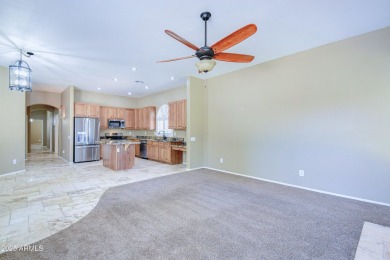 WOW - Oversized North/South facing lot with heated pool, soaring on Oakwood Golf Club  in Arizona - for sale on GolfHomes.com, golf home, golf lot