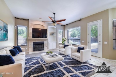 WOW - Oversized North/South facing lot with heated pool, soaring on Oakwood Golf Club  in Arizona - for sale on GolfHomes.com, golf home, golf lot
