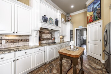 Beautiful one-story Lake Maria home built by Carriage Custom on Isabella Golf Course  in Arkansas - for sale on GolfHomes.com, golf home, golf lot