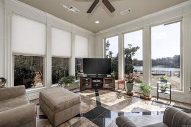 Beautiful one-story Lake Maria home built by Carriage Custom on Isabella Golf Course  in Arkansas - for sale on GolfHomes.com, golf home, golf lot