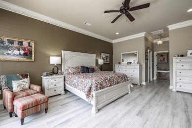 Beautiful one-story Lake Maria home built by Carriage Custom on Isabella Golf Course  in Arkansas - for sale on GolfHomes.com, golf home, golf lot
