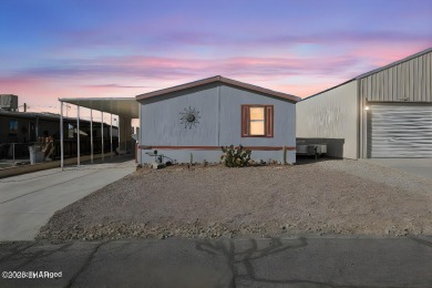 Step into this furnished 3-bedroom, 2-bath manufactured home on The Refuge Golf and Country Club in Arizona - for sale on GolfHomes.com, golf home, golf lot