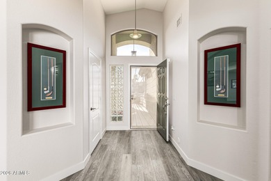 Situated on the wide 2nd fairway, this beautifully upgraded 3 on The Golf Club At Johnson Ranch in Arizona - for sale on GolfHomes.com, golf home, golf lot