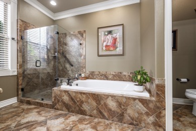 Beautiful one-story Lake Maria home built by Carriage Custom on Isabella Golf Course  in Arkansas - for sale on GolfHomes.com, golf home, golf lot