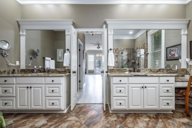 Beautiful one-story Lake Maria home built by Carriage Custom on Isabella Golf Course  in Arkansas - for sale on GolfHomes.com, golf home, golf lot