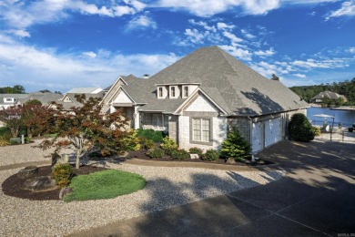Beautiful one-story Lake Maria home built by Carriage Custom on Isabella Golf Course  in Arkansas - for sale on GolfHomes.com, golf home, golf lot