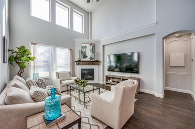 STUNNING Meritage built corner lot home located in the highly on The Tribute At the Colony in Texas - for sale on GolfHomes.com, golf home, golf lot