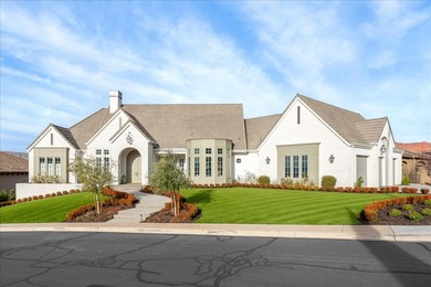 Perched in the prestigious enclave of Castle Rock, this on Entrada at Snow Canyon in Utah - for sale on GolfHomes.com, golf home, golf lot