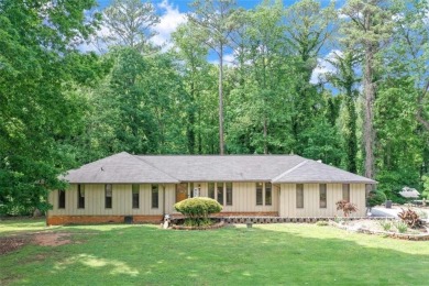 This hard-to-find Ranch-style home with a full finished basement on Collins Hill Golf Club in Georgia - for sale on GolfHomes.com, golf home, golf lot