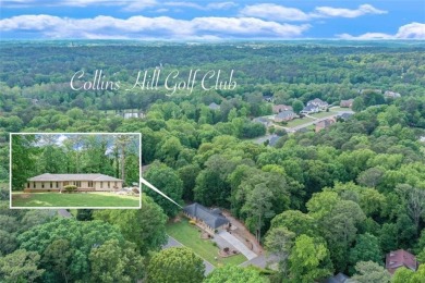 This hard-to-find Ranch-style home with a full finished basement on Collins Hill Golf Club in Georgia - for sale on GolfHomes.com, golf home, golf lot