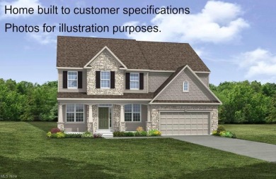 To Be Built beautiful Drees Home. This is our Buchanan Model on Hilliard Lakes Country Club in Ohio - for sale on GolfHomes.com, golf home, golf lot