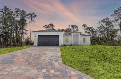 The best-priced BRAND NEW CONSTRUCTION on a HALF-ACRE LOT in on Lehigh Resort Club in Florida - for sale on GolfHomes.com, golf home, golf lot
