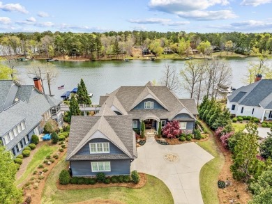 Lake Oconee's Most Opulent Lakefront Estate - boasting panoramic on Harbor Club Golf and Country Club in Georgia - for sale on GolfHomes.com, golf home, golf lot