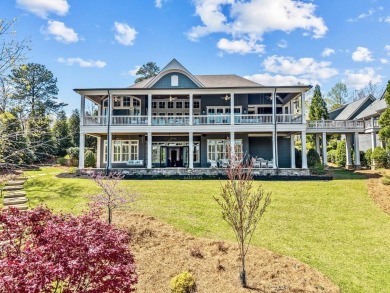 Lake Oconee's Most Opulent Lakefront Estate - boasting panoramic on Harbor Club Golf and Country Club in Georgia - for sale on GolfHomes.com, golf home, golf lot
