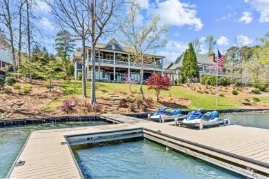 Lake Oconee's Most Opulent Lakefront Estate - boasting panoramic on Harbor Club Golf and Country Club in Georgia - for sale on GolfHomes.com, golf home, golf lot