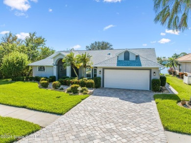 Just minutes from shopping, this 3 bedroom, 2 bath home has on Suntree Country Club in Florida - for sale on GolfHomes.com, golf home, golf lot