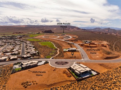 An extraordinary .67 acre corner lot positioned on the 17th hole on Sand Hollow Golf Resort in Utah - for sale on GolfHomes.com, golf home, golf lot