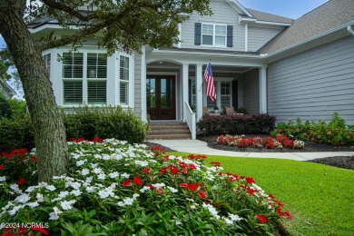 Welcome to this stunning custom-built home by Barker and Canady on Members Club At St. James Plantation in North Carolina - for sale on GolfHomes.com, golf home, golf lot