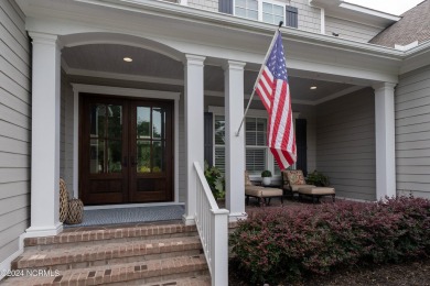 Welcome to this stunning custom-built home by Barker and Canady on Members Club At St. James Plantation in North Carolina - for sale on GolfHomes.com, golf home, golf lot