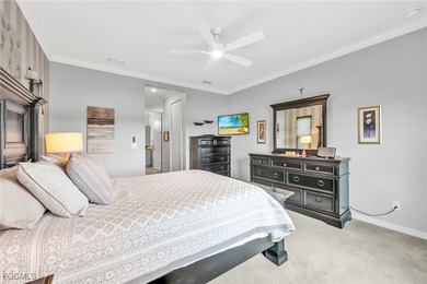 Picture mornings at the breakfast bar, gas flame on, sunlight on Heritage Palms Golf and Country Club in Florida - for sale on GolfHomes.com, golf home, golf lot