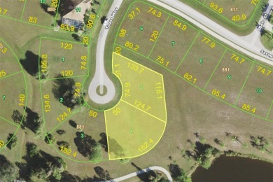 OVERSIZED DOUBLE LOT IN BURNT STORE LAKES - Two, combined lots on Burnt Store Golf Club in Florida - for sale on GolfHomes.com, golf home, golf lot