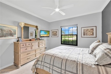 Picture mornings at the breakfast bar, gas flame on, sunlight on Heritage Palms Golf and Country Club in Florida - for sale on GolfHomes.com, golf home, golf lot