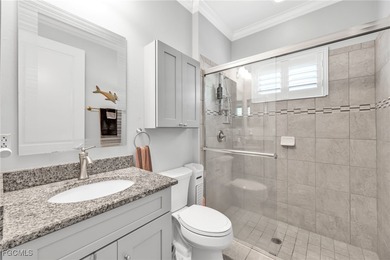 Picture mornings at the breakfast bar, gas flame on, sunlight on Heritage Palms Golf and Country Club in Florida - for sale on GolfHomes.com, golf home, golf lot