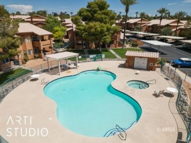 Discover this highly desirable lower-level unit in the Rock on The Oasis Golf Club in Nevada - for sale on GolfHomes.com, golf home, golf lot