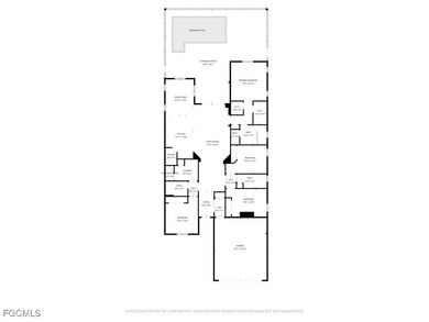 Picture mornings at the breakfast bar, gas flame on, sunlight on Heritage Palms Golf and Country Club in Florida - for sale on GolfHomes.com, golf home, golf lot