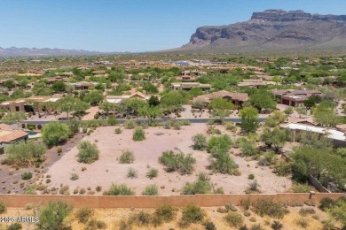 North/South facing premium custom homesite with fabulous views on Superstition Mountain Club - Lost Gold in Arizona - for sale on GolfHomes.com, golf home, golf lot
